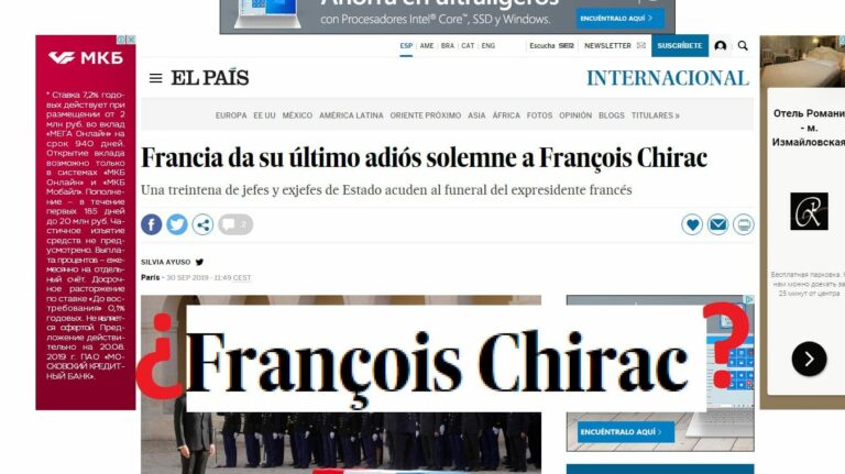 Nadie al volante en El País: se inventan el nombre del ex presidente de Francia y tardan horas en corregirlo