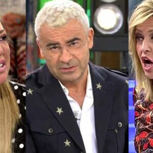 Jorge Javier Vázquez interrumpe los alaridos de Belén Esteban y Lydia Lozano por un error ortográfico
