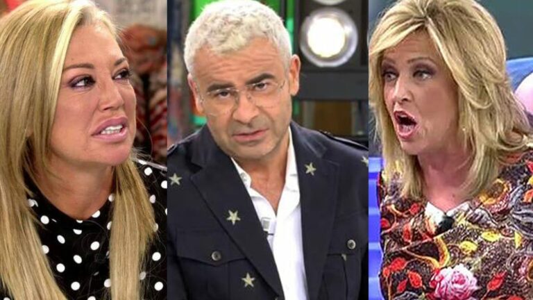 Jorge Javier Vázquez interrumpe los alaridos de Belén Esteban y Lydia Lozano por un error ortográfico
