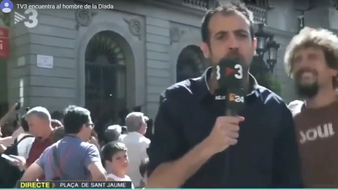 Testigo directo detalla como La Sexta manipuló de forma descarada durante la Diada de Cataluña