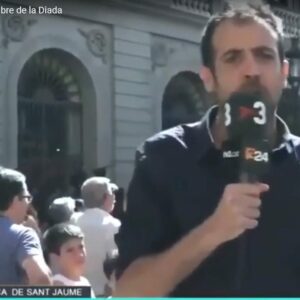 Testigo directo detalla como La Sexta manipuló de forma descarada durante la Diada de Cataluña