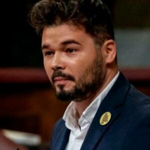 Gabriel Rufián sale en defensa de Inés Arrimadas ante los insultos recibidos tras anunciar su embarazo