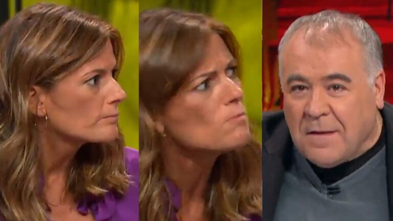 Pilar Gómez se 'infierna' como su jefe Marhuenda y se lía a gritos contra Ferreras: "¡¡No estoy alterada!!"