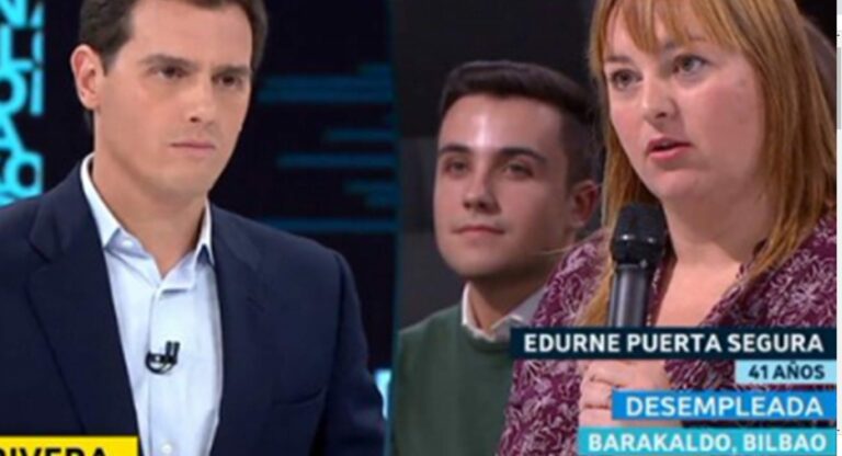Una ciudadana vasca da un baño de realidad constitucional a Albert Rivera en LaSexta