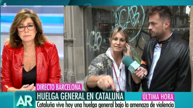 La "anónima" indignada entrevistada por Ana Rosa descubierta comiendo con Cayetana Álvarez de Toledo