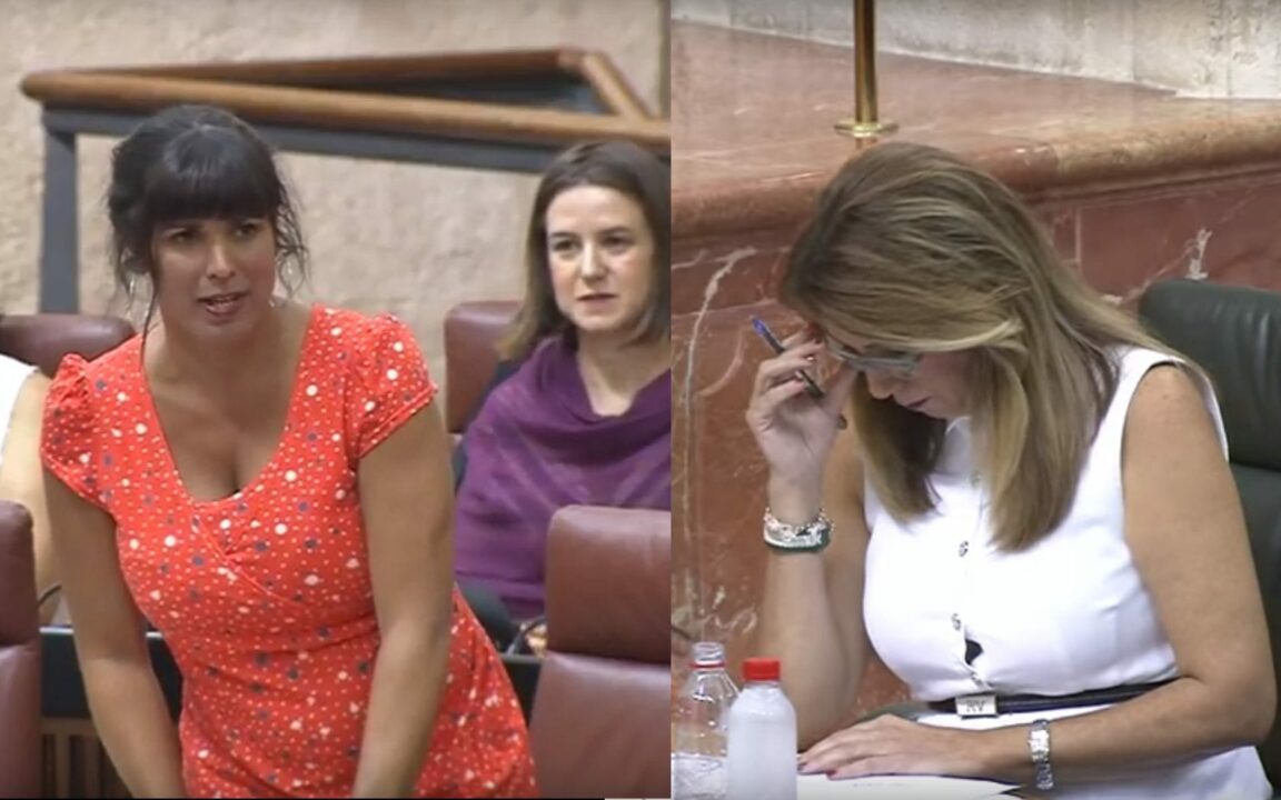Teresa Rodríguez exige a Susana Díaz su dimisión porque por su culpa no se puede reclamar la millonada defraudada