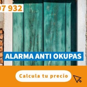 Las alarmas y cámaras de vigilancia son medidas vitales ante el índice de ocupaciones ilegales