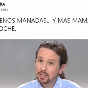 Orgía de memes con las "mamadas" de Pablo Iglesias en el debate