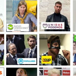 Sergio Ramos enseña su voto por error en un vídeo de Pilar Rubio