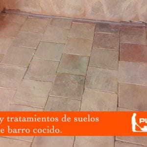 Todo sobre el tratamiento del suelo de barro cocido o terracota, limpieza, productos, etc…
