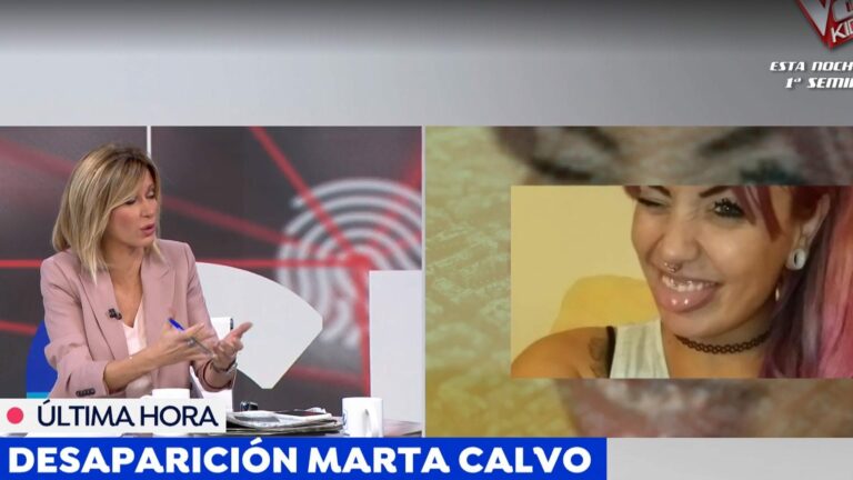 Espejo Público sugiere, mientras se busca a Marta Calvo, que pudo morir tras consumir cocaína