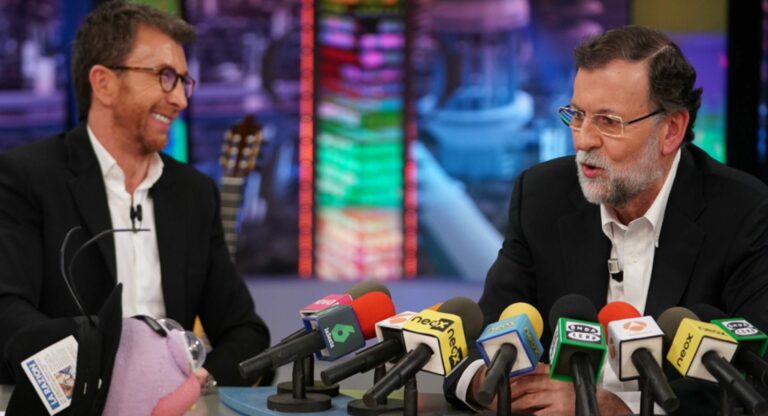 Pablo Motos da un "masaje" a M. Rajoy y no le pregunta por la corrupción