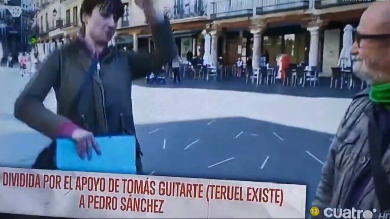 Una votante de Vox amenaza en directo a un fundador de Teruel Existe: "Si hay que fusilarte, lo haremos"