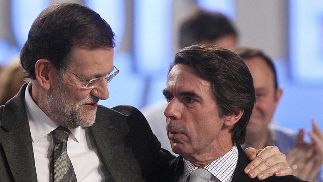 Rajoy y Aznar