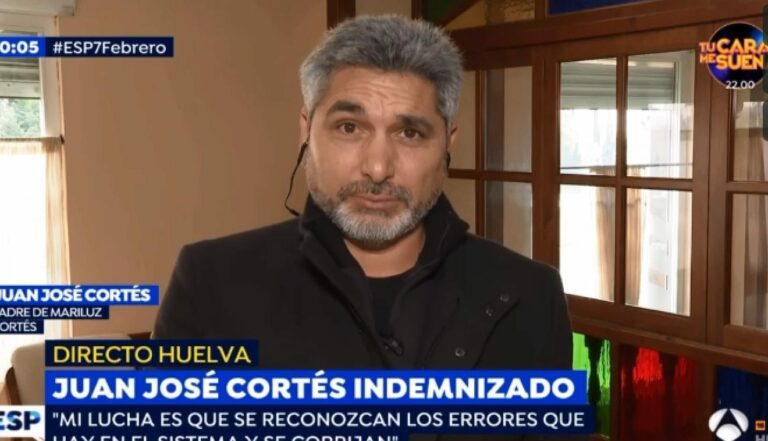 Juan José Cortés pide que Pedro Sánchez se disculpe por el asesinato de su hija