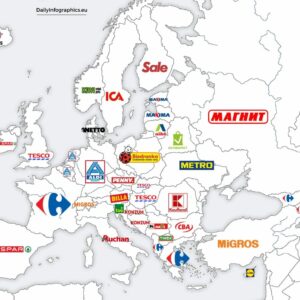 Twitter no entiende por qué SPAR es el supermercado más importante de España según este mapa