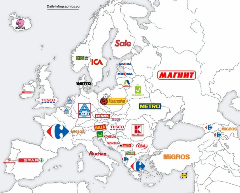 Twitter no entiende por qué SPAR es el supermercado más importante de España según este mapa