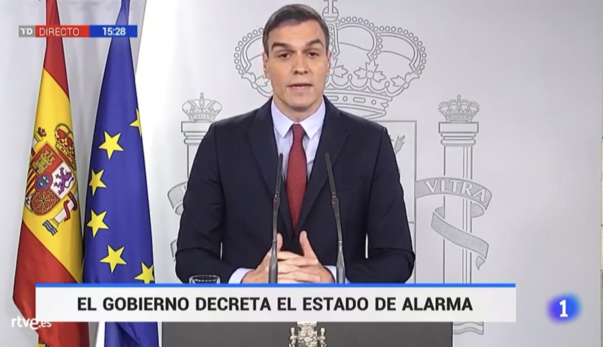 El Gobierno decretará mañana el Estado de Alarma para enfrentar la ...