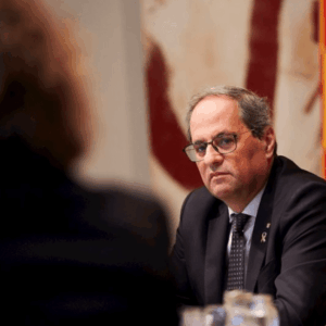 El presidente de Cataluña, Quim Torra, también da positivo por coronavirus