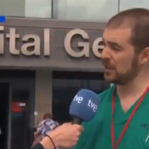Un enfermero denuncia en TVE que en Madrid hay 2.100 camas menos que en 2008 y el PP se indigna