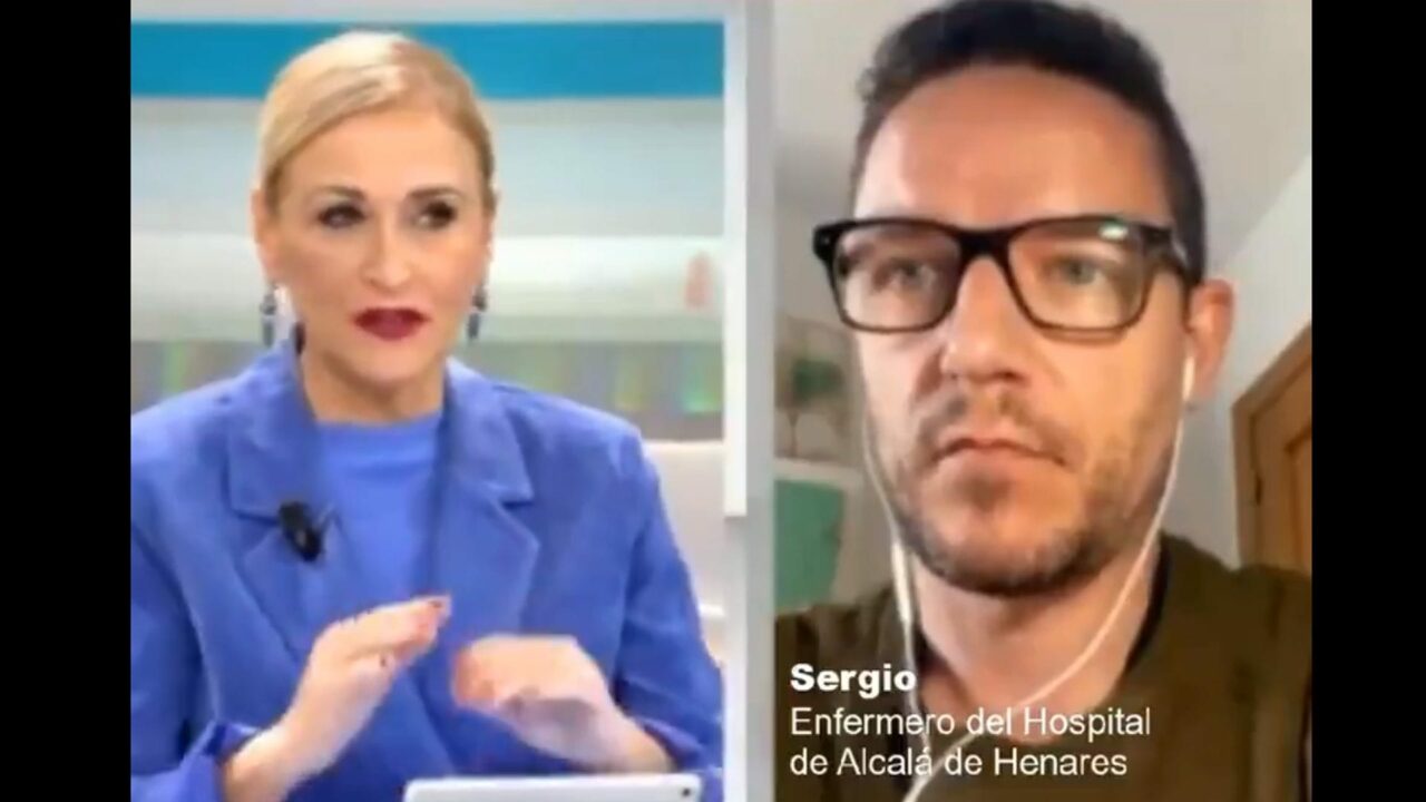 El tremendo zasca de un enfermero madrileño a Cristina Cifuentes sobre sus "recortes sanitarios"