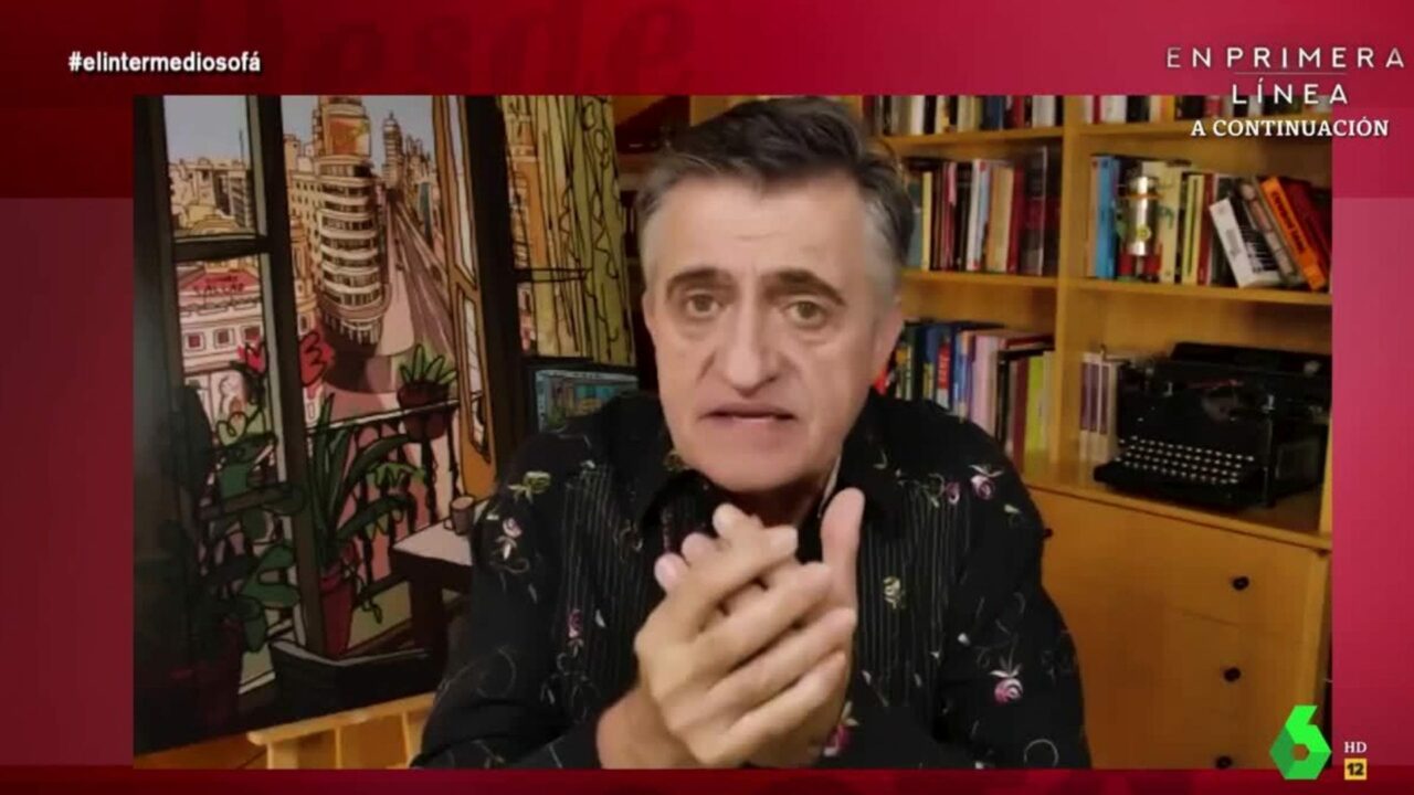 Wyoming contesta a VOX tras sus ataques a Ferreras y Pastor: "El patriotismo no se demuestra pegando una banderita en la mascarilla"