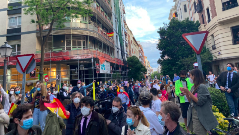 Una médica, impotente ante los pijos del barrio de Salamanca