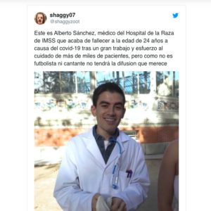 Diputada del PP da el pésame por la muerte de un médico que no existe