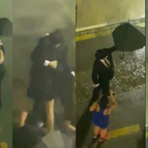 El alcalde de Lanjarón niega que viniera de un "macrobotellón"  tras abrazar a vecinos y gritar por las calles