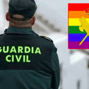 Abogados Cristianos se querella contra la Guardia Civil por lucir los colores de la bandera LGTBI