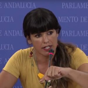 Teresa Rodríguez dona la mitad de sus ingresos durante la cuarentena al Servicio Andaluz de Salud