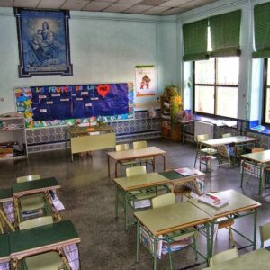 Los colegios del Casco Antiguo de Sevilla advierten que no podrán cumplir las medidas anti covid-19