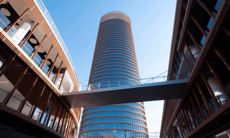 Detectan un brote de coronavirus en el rascacielos Torre Sevilla