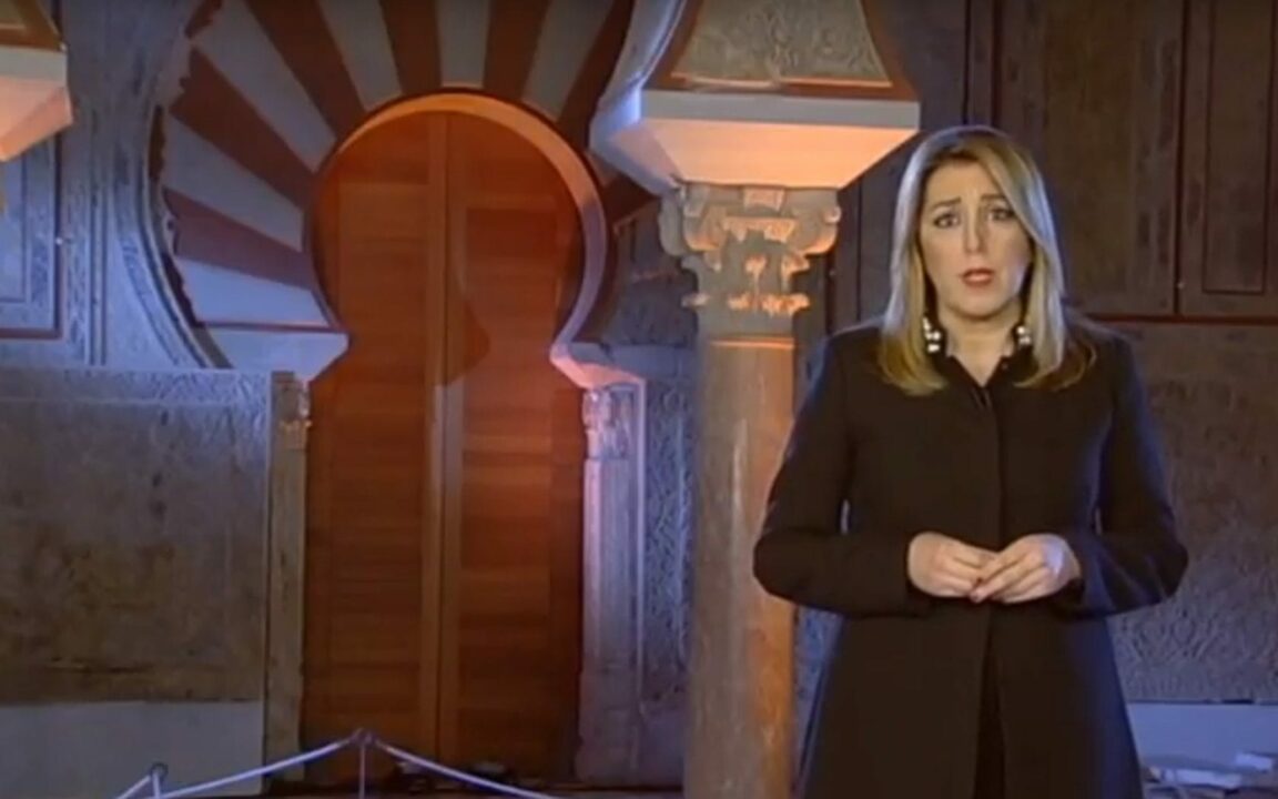 Susana Díaz reaparece para dar un discurso a puerta cerrada tras la tensa Ejecutiva Regional
