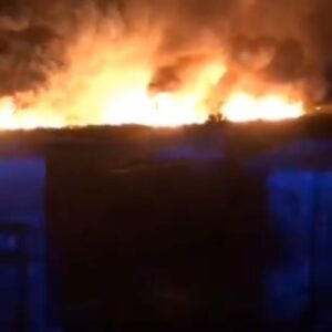 Tercer incendio en una semana en asentamientos de chabolas de migrantes en Huelva