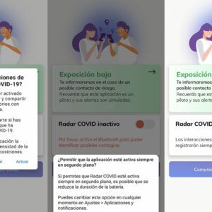 Andalucía y otras cuatro comunidades activan Radar COVID