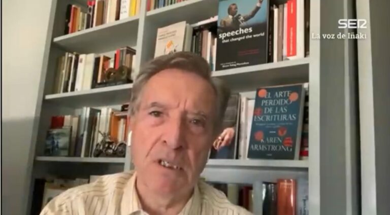 La reflexión de Iñaki Gabilondo sobre la gestión de la pandemia en España
