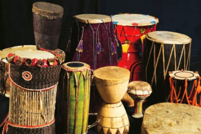Los instrumentos de percusión más comunes