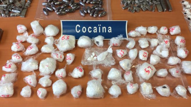 Cocaína incautada. Imagen de Archivo. 