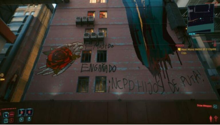 El meme sevillano de “Emosido Engañado” se deja ver en Cyberpunk 2077