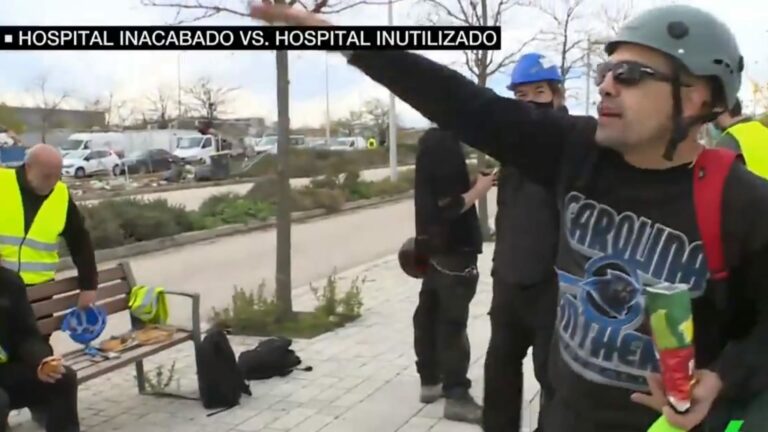 El hospital Isabel Zendal que hoy inaugura Ayuso "no está ni empezado"