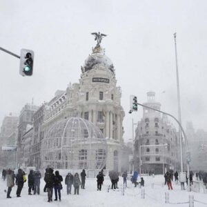 Alerta en 12 comunidades autónomas por temperaturas de hasta 16 grados bajo cero
