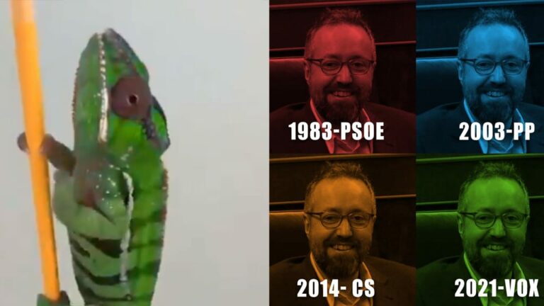 Las redes celebran el último giro de Girauta: "ya ha completado el póker de la política"