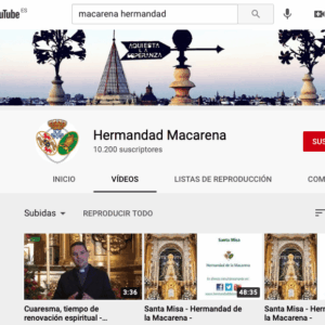 Las hermandades de Sevilla se apuntan a Youtube pero sin irse a Andorra