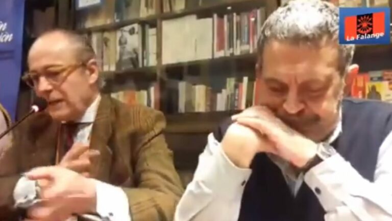 García Serrano destapa el pasado de Ayuso "era una falangista de rompe y rasga"