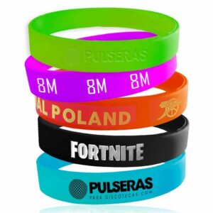 Pulseras de silicona como método publicitario
