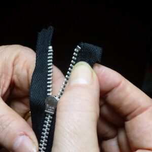 Cómo coser una cremallera