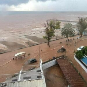 Cuatro provincias en alerta naranja por lluvia intensa y tormentas con granizo
