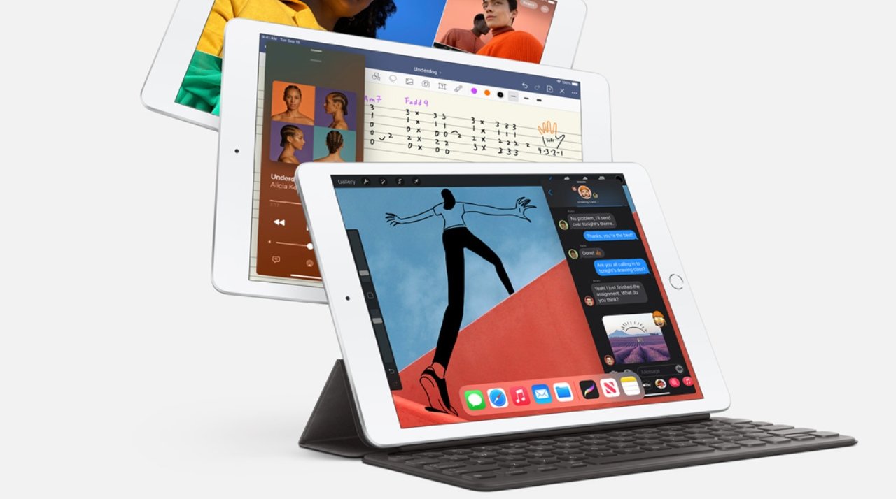 Modelos de iPad de Apple. 