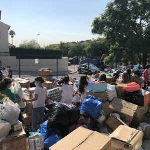 Avalancha de solidaridad con La Palma organizada desde el Instituto Ítaca de Tomares